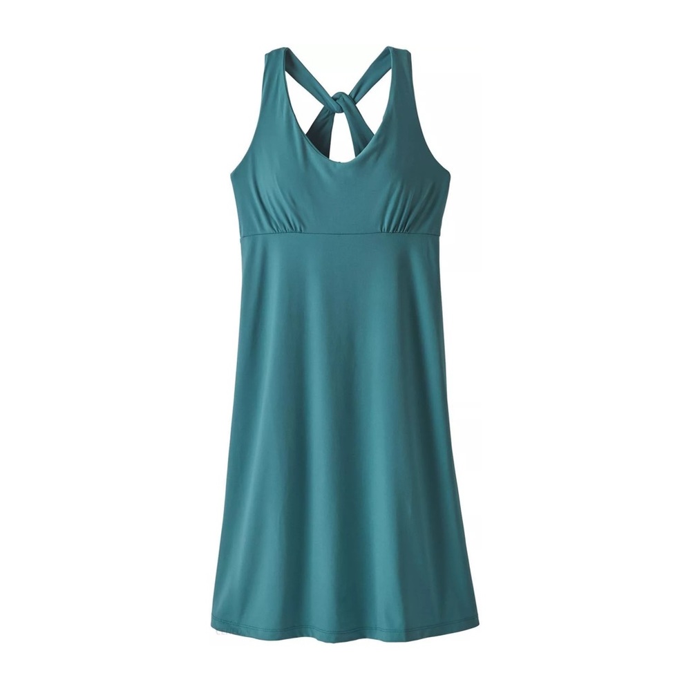 Patagonia Magnolia Spring Athletic Dress Teal M